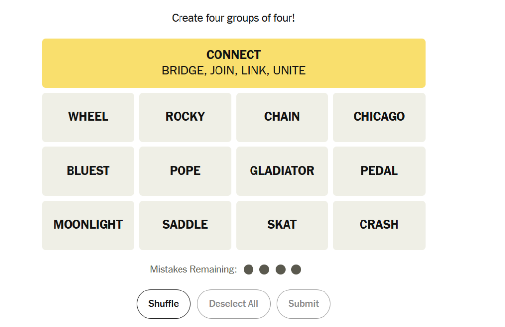 yellow group in nyt 
