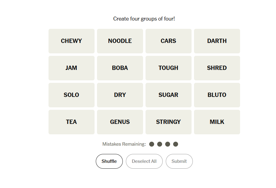 genus meaning nyt connections