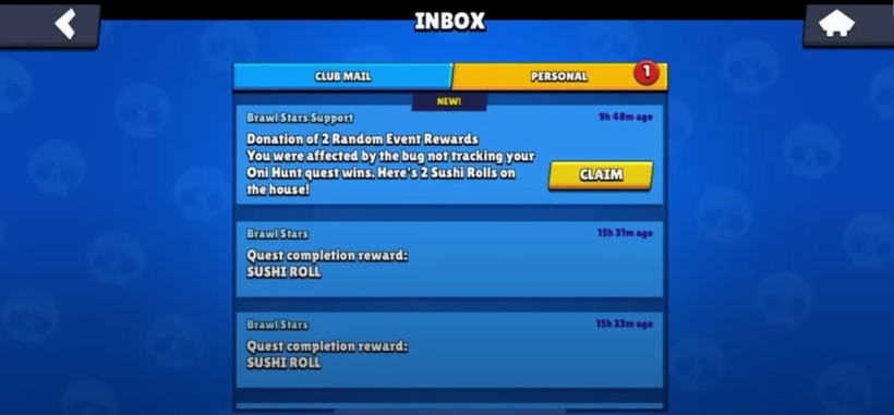 Supercell Store Free Sushi