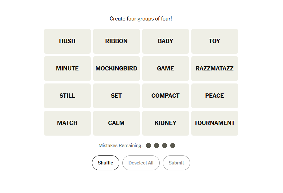 razzmatazz meaning nyt connections