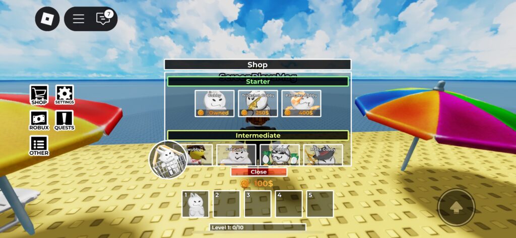 shop gubby tower defence