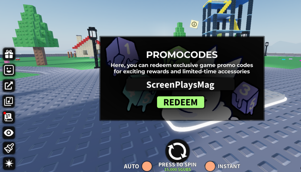 redeem codes