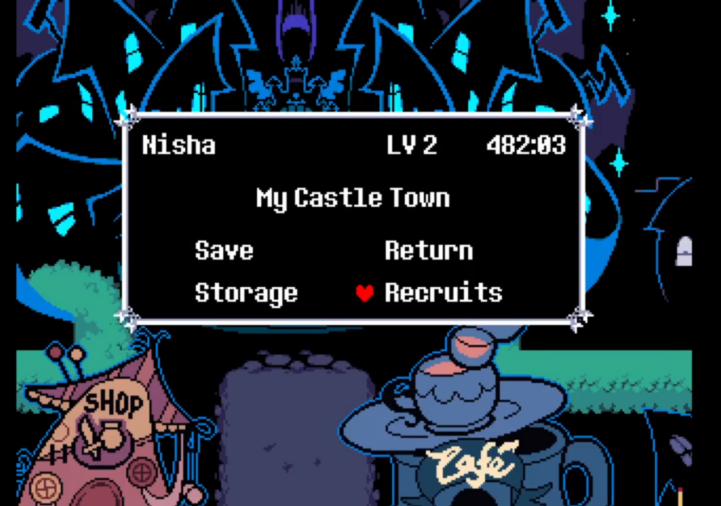 deltarune recruits system