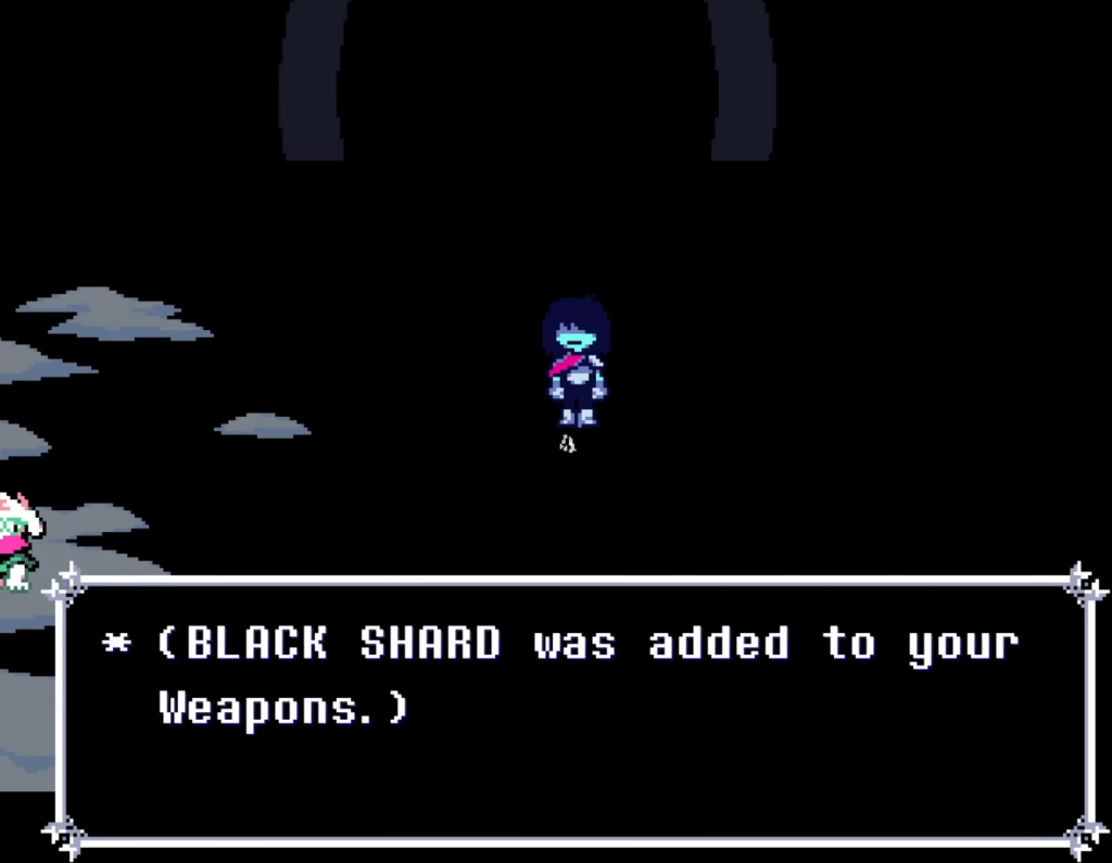 deltarune black shard 