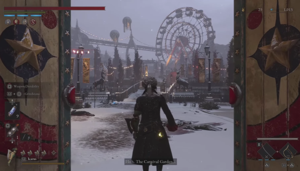 Carnival Garden in lies of p overture