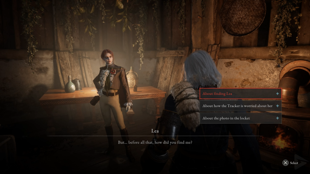 lies of p dialogue options