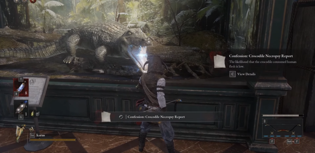 lies of p overture stuffed crocodile 