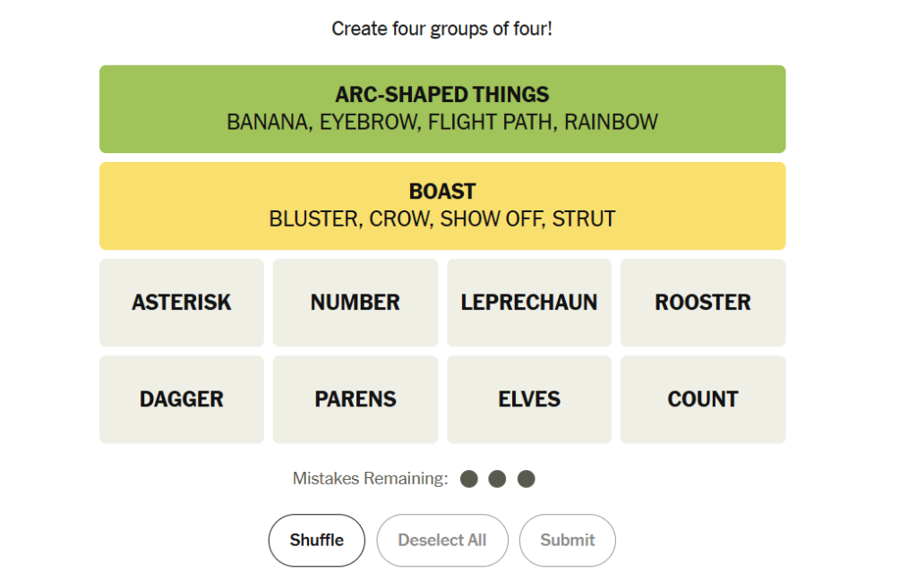 yellow group  in nyt 