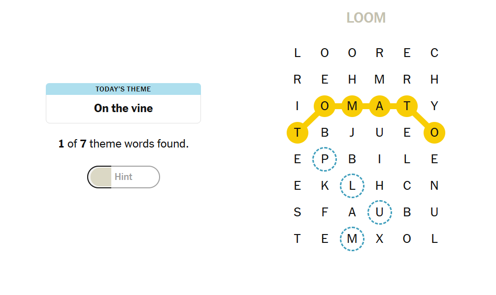 hints nyt