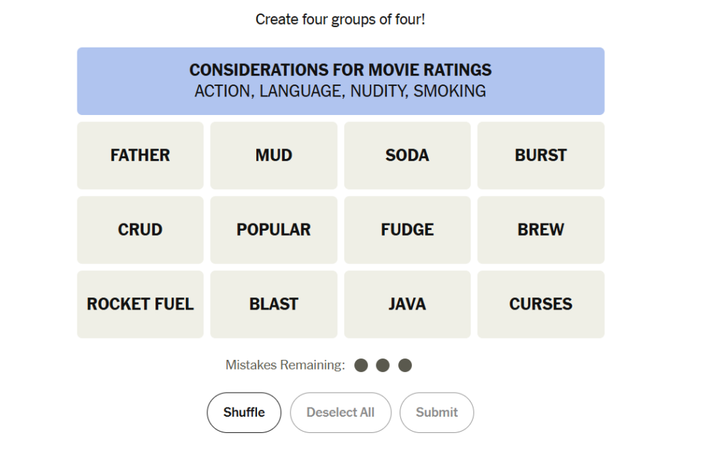 blue group in nyt 