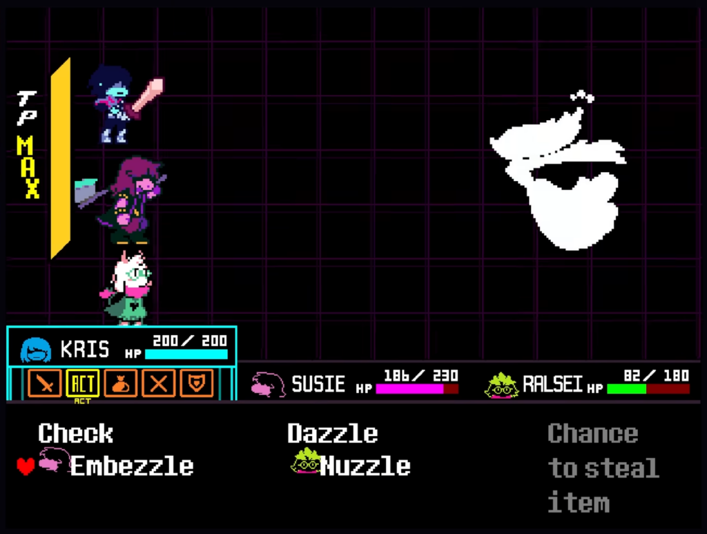 deltarune embezzle miss mizzle 