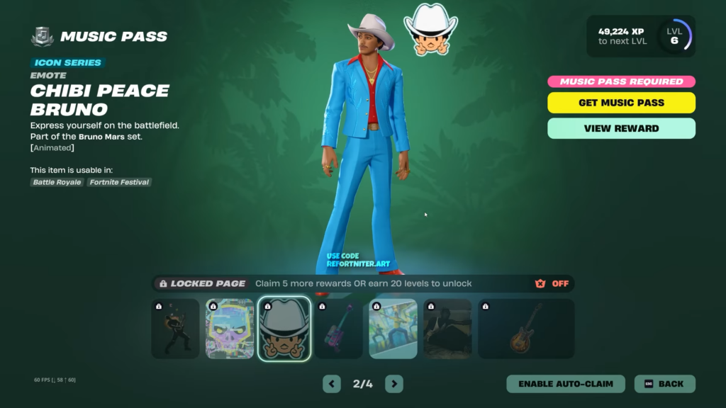 music pass fortnite
