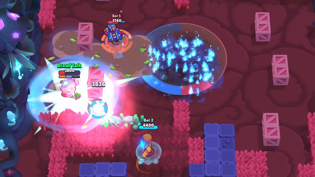 brawl stars trunk's spinning attack
