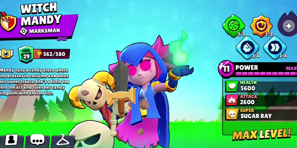 witch mandy brawl stars