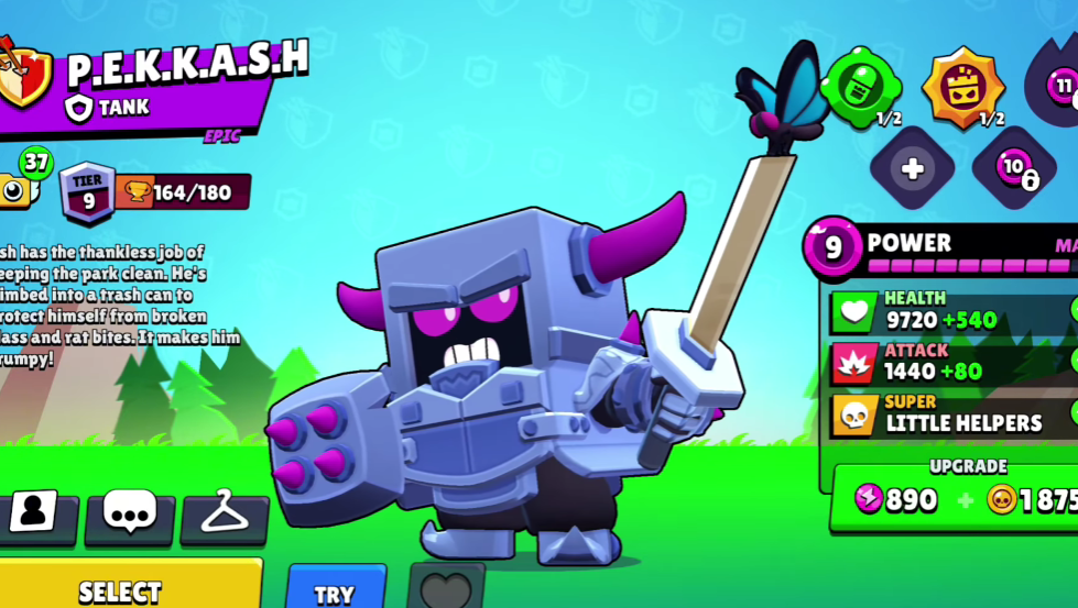 peekash in brawl stars