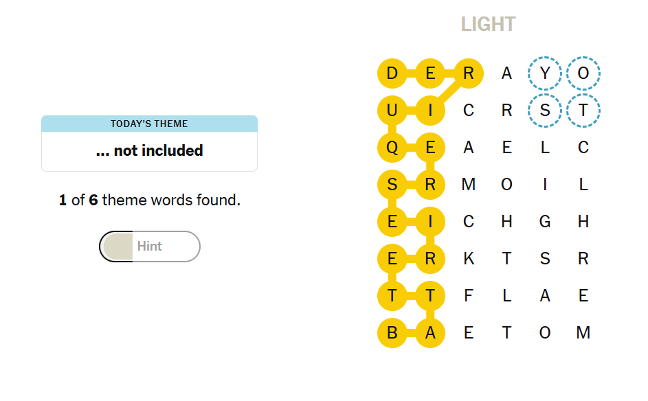 hints nyt 