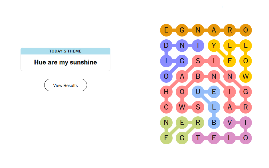 Hue are my sunshine