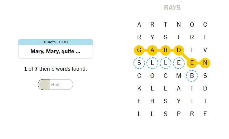 hints nyt