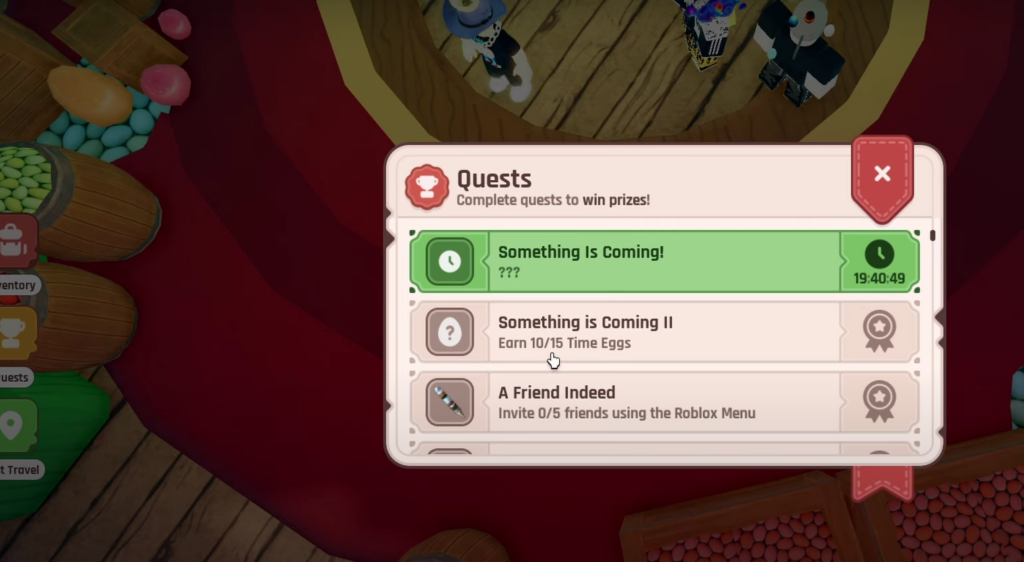 quest in the hatch event