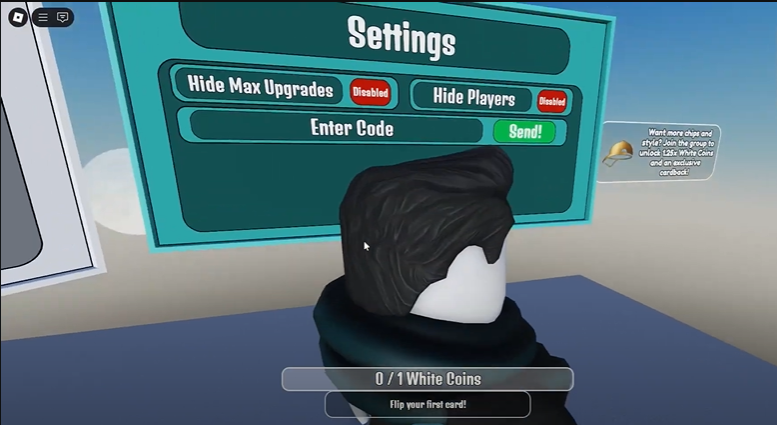 settings card flipping incremental