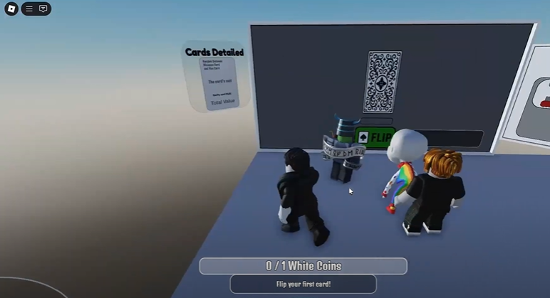 card flipping incremental codes
