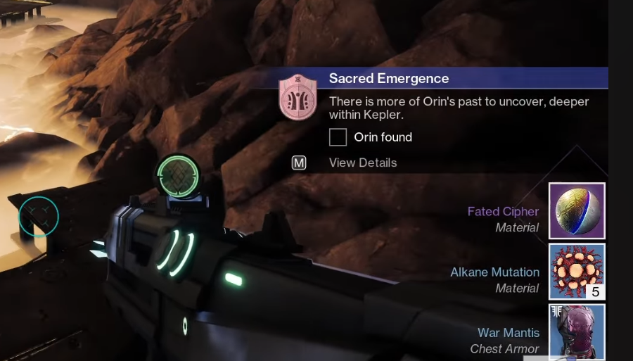 quest objective in destiny 2