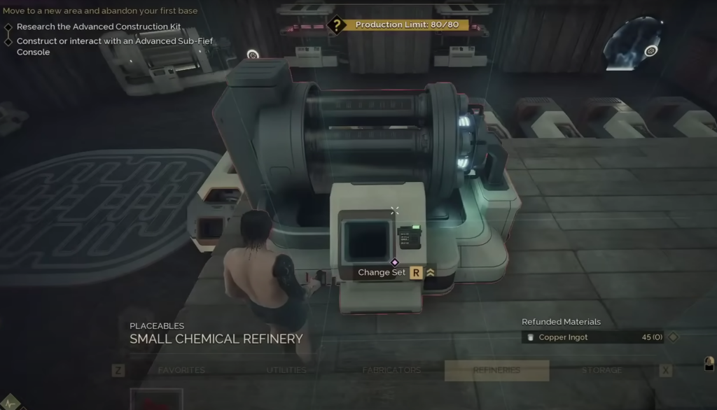 chemical refinery in dune awakening 