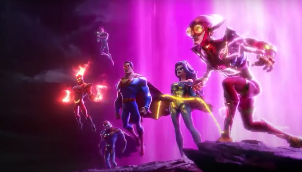 dc worlds collide characters 
