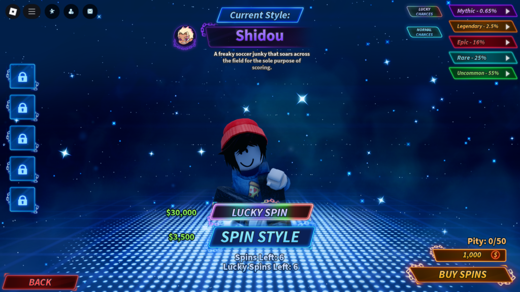Goalbound Strongest S-tier style