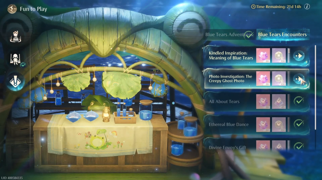 infinity nikki Memory of Tears event