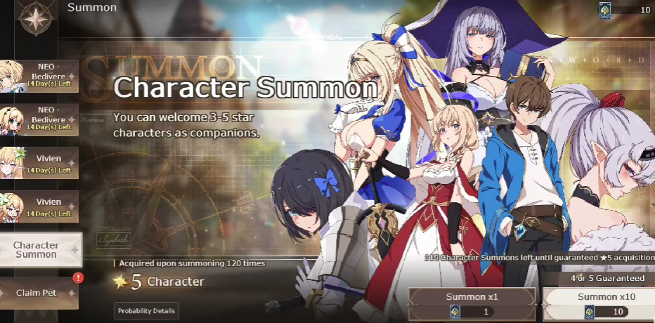 unist in lost sword