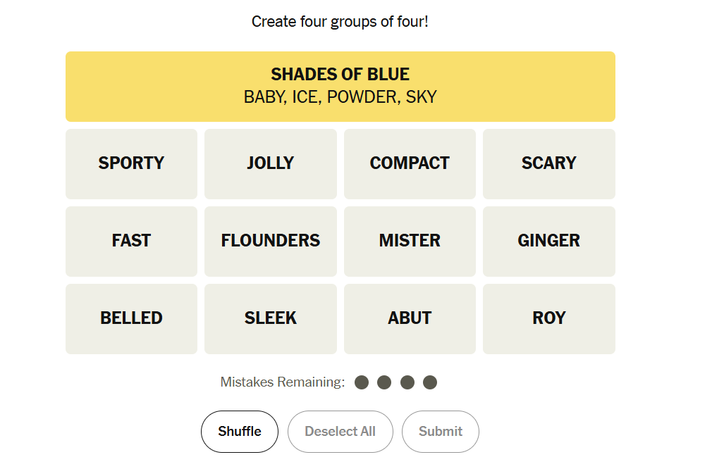 the yellow group in nyt 