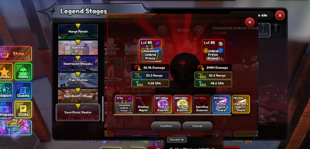 material for evo