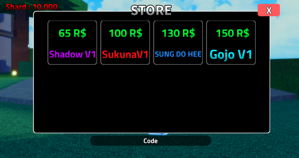 any piece codes