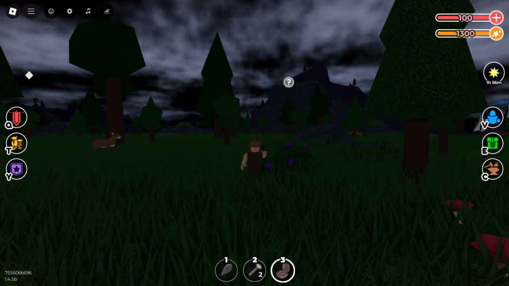 survival game follow question mark 