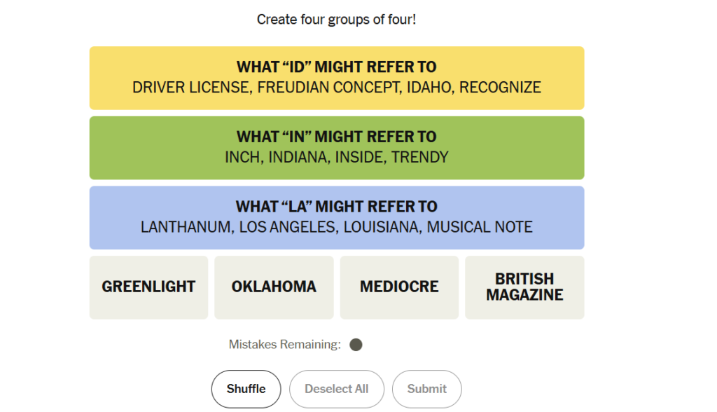 blue group in nyt 