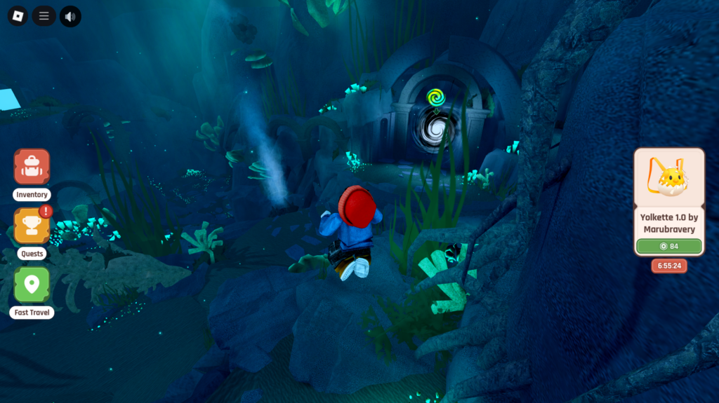 The hatch darkness biome portal 