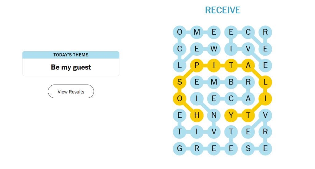 be my quest nyt strands answers for sep 1, 2025
